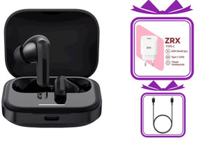 Wireless headphones No Brand Mi Buds 5 Black - Gift-Network power bank ZRX 20W T1614 White - Cable USB Type-C to Type-C EP-DN980BBE